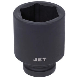 Jet 1/2 inch drive impact socket made of high-strength chrome-molybdenum steel with shock resistance