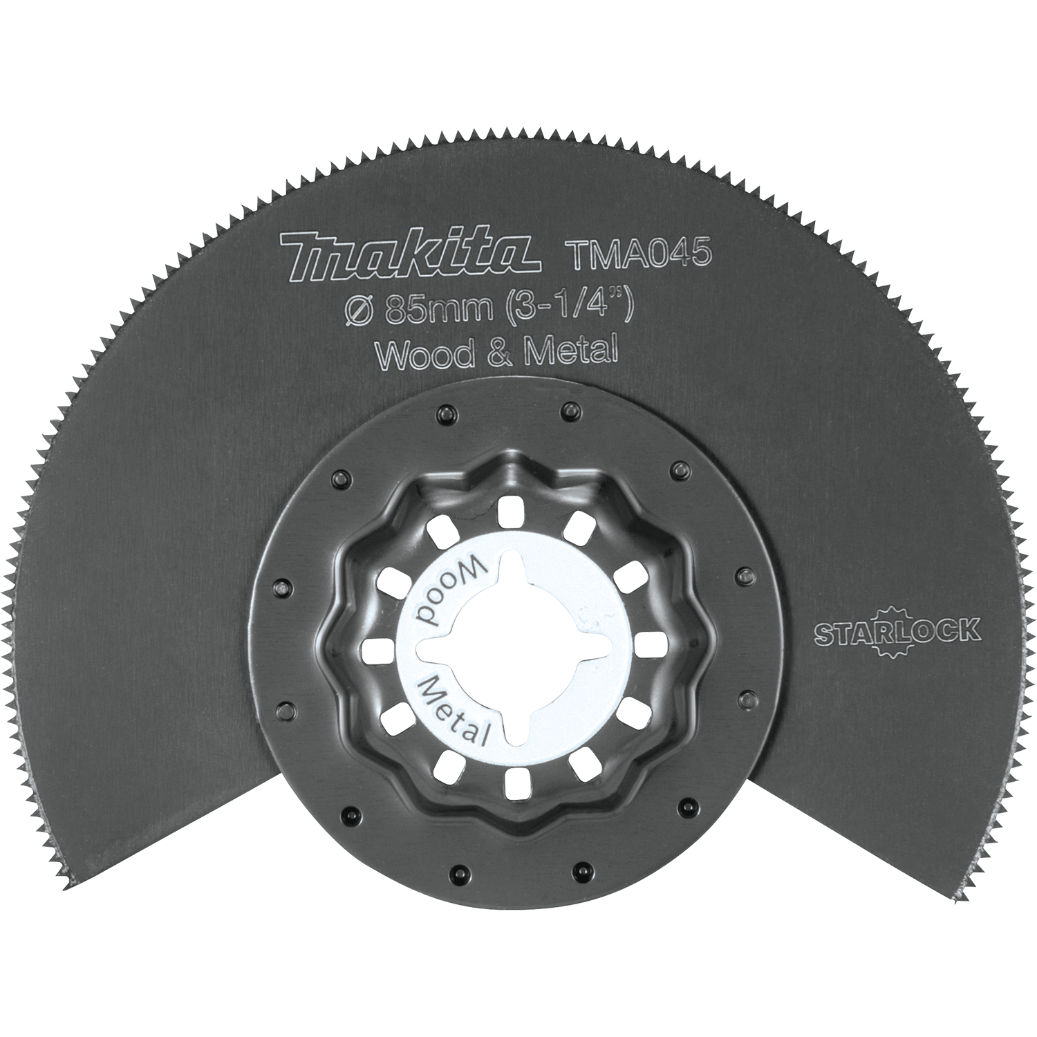 LAME SCIE DEMI-RONDE BOIS/METAL STARLOCK 3-1/4'' MAKITA