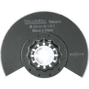 LAME SCIE DEMI-RONDE BOIS/METAL STARLOCK 3-1/4'' MAKITA