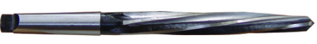 13/16 inch spiral flute taper reamer made from high-speed steel for precise hole finishing and sizing