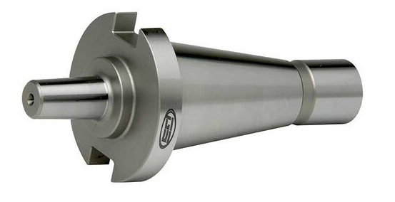 ISO40 to JT3 tapered adapter with precision-machined NMTB40 cone and Jacobs taper connection