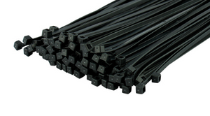 100PCS ATTACHES DE CÂBLE EN NYLON 15 "NOIR