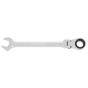 Jet - Combination ratchet wrench with articulated oval head