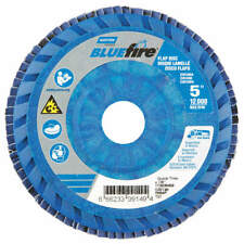 5-inch Type 27 flat flap disc with high-performance zirconia alumina abrasive for extended cutting life