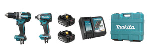 MAKITA - DLX2180T - KIT DE 2 OUTILS BRUSHLESS