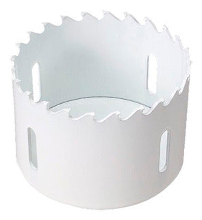 1 inch and 3/8 hole saw with carbide teeth for precise cutting of wood and metal materials
