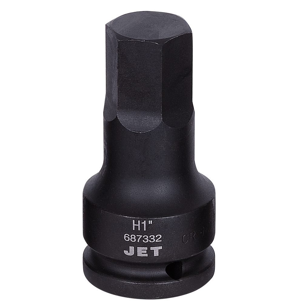 3/4'' drive impact hex socket made from SNCM 8660 steel with enhanced torque and twist resistance