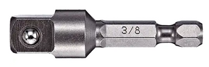 ADAPTEUR 1/4 HEX. POUR DOUILLE 3/8"