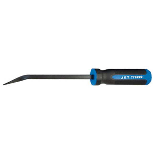 Chrome-molybdenum steel mechanic's lever with hollow shaft, blue and black ergonomic handle for heavy-duty tasks