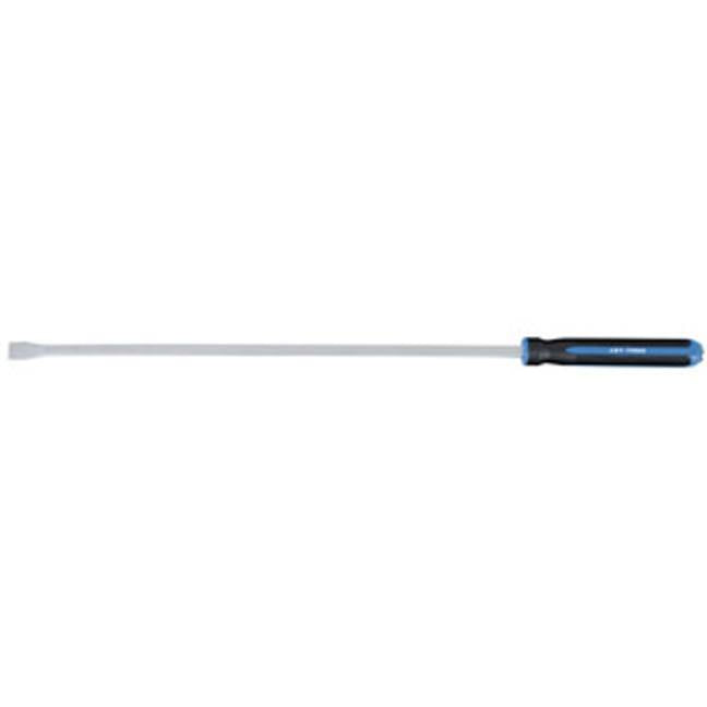 Extra-long jumbo lever with cushioned grip, chrome-molybdenum steel shaft, hollow rod, and steel tip for heavy-duty tasks