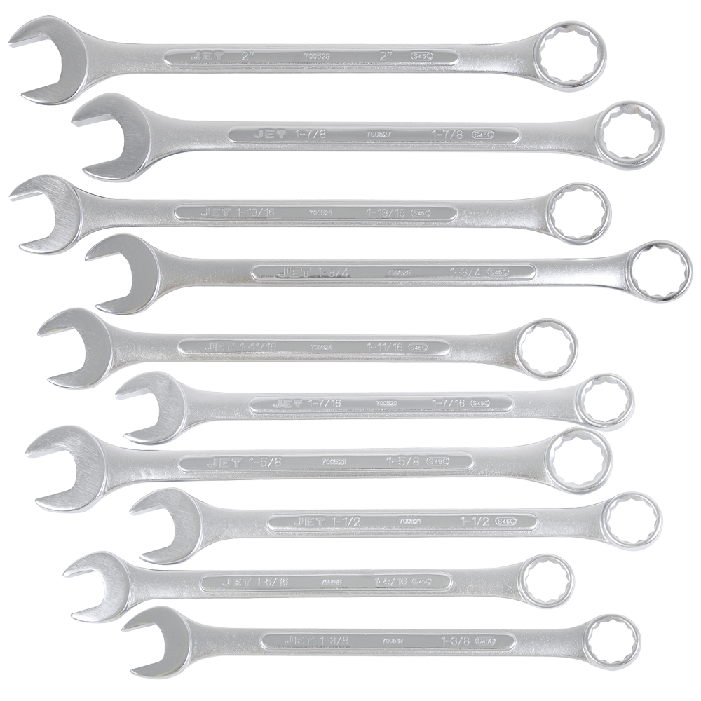 JUMBO WRENCH SET 1-5/16 A 2" (10PCS)