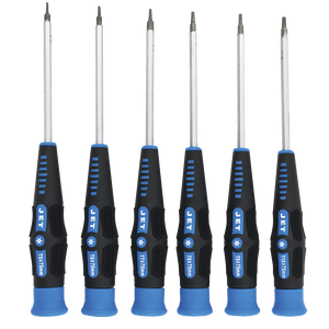 PRECISION SCREWDRIVER SET T5 TO T10 (6PCS) TORX