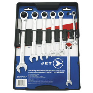 RATCHET WRENCH SET 7PC METRIC