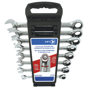 SAE RATCHET WRENCH SET 8PC