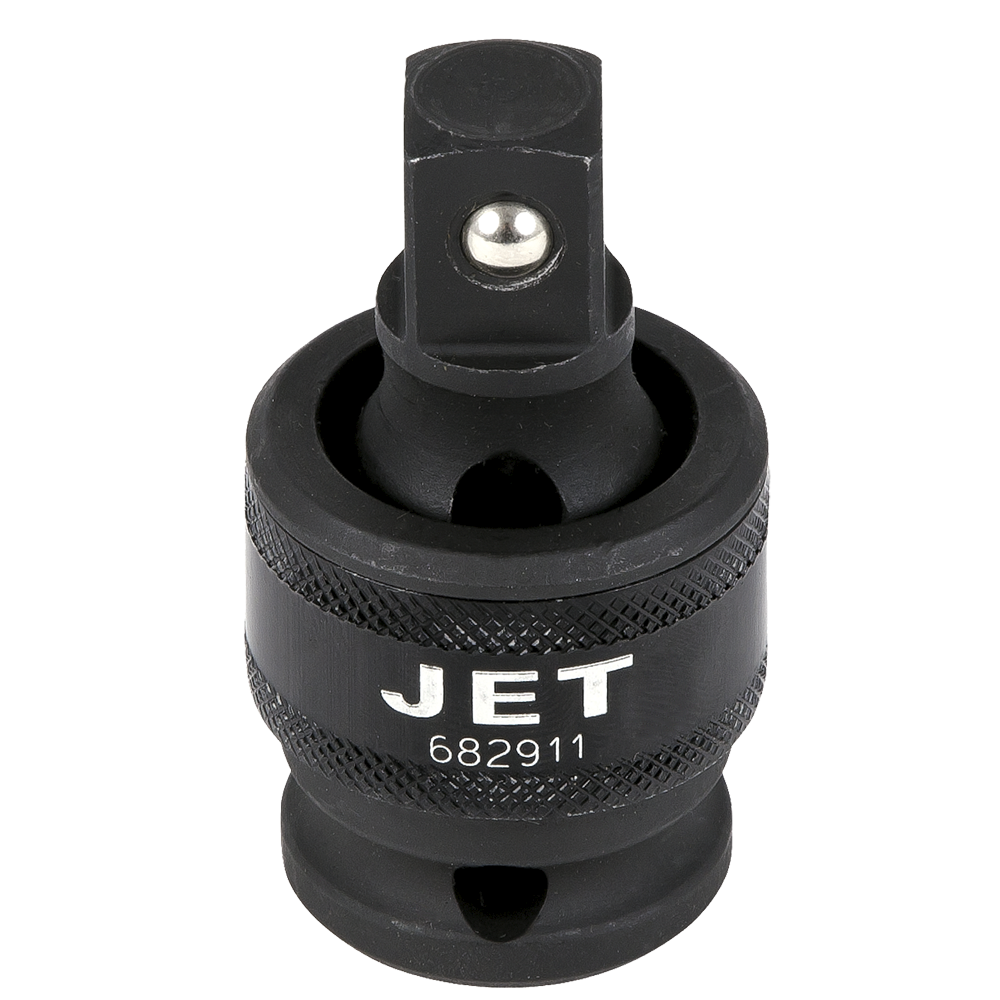 1/2 inch drive universal joint impact adapter with black oxide finish for high shock resistance and durability