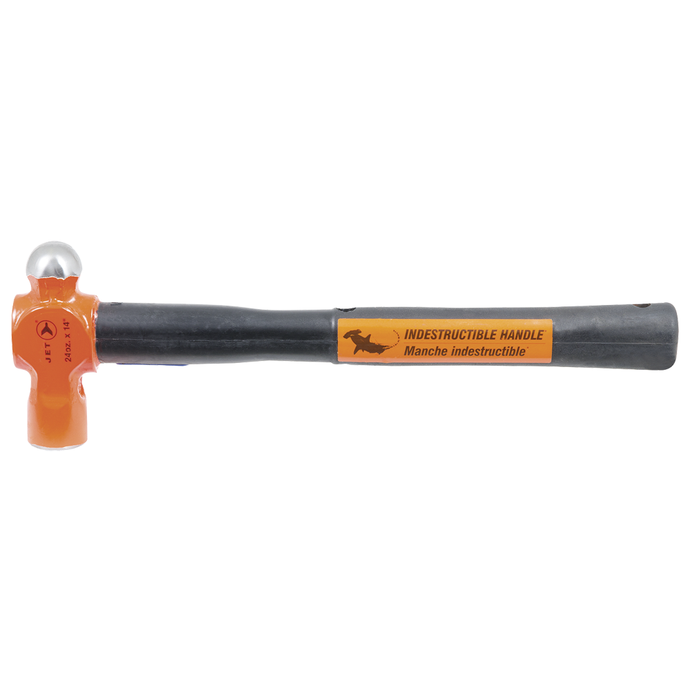 Jet - Round peen hammer 14'' indestructible handle