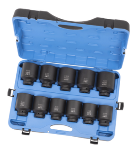 JEU DE DOUILLES IMPACT LONG 1" 11PCS SAE