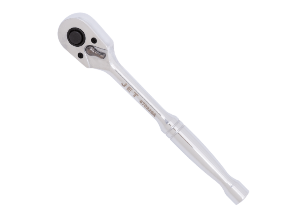 1/4 inch ratchet wrench made of high-quality chrome vanadium steel with improved gear teeth for smooth operation