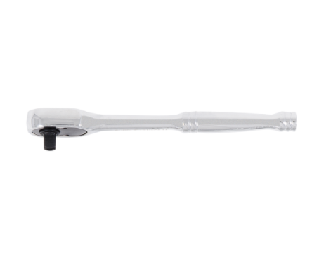 1/4 inch drive extra-long ratchet made of chrome vanadium steel with smooth ratcheting and ergonomic handle