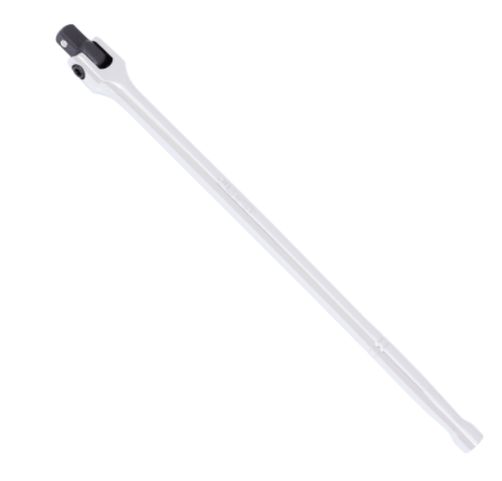 1/2-inch drive chrome vanadium steel breaker bar with forged construction, professional grade and ANSI compliant