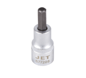 Jet - 2'' long hex socket with 3/8'' drive