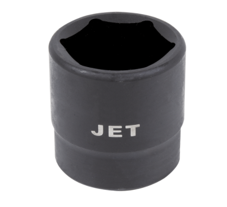 Jet 1/2-inch drive impact socket made of high-strength chrome-molybdenum steel, shock-resistant design