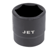 Jet 1/2-inch drive impact socket made of high-strength chrome-molybdenum steel, shock-resistant design