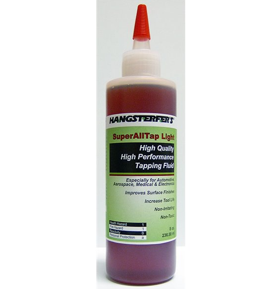 8oz Hangsterfer’s SuperAllTap light tapping fluid bottle for high performance and improved surface finish