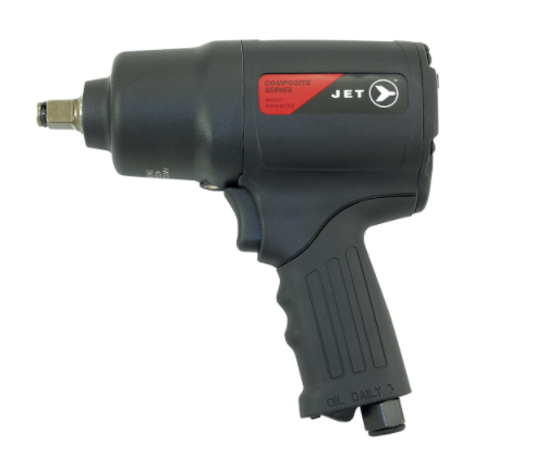 1/2" composite impact wrench with 700 lb/ft torque, lightweight, and durable housing for heavy-duty loosening tasks