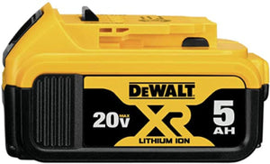 DEWALT 20V BATTERY. MAX 5AMP.