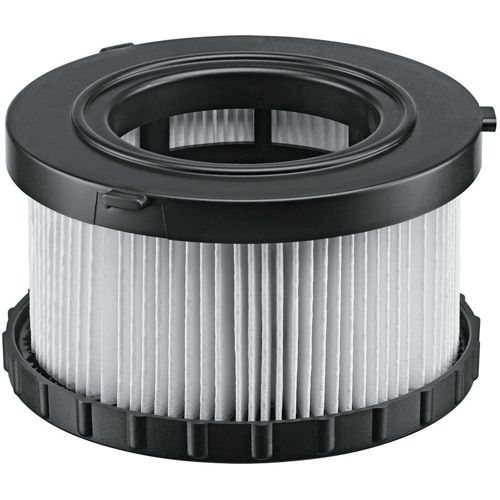 Replacement HEPA filter for Dewalt vacuum model DC5151H with Gore dry/wet filtration capturing 99.97% of 0.3 micron dust