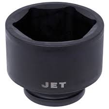 3/4-inch impact socket made from high-strength chrome-molybdenum steel, meets ANSI and federal standards