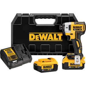 KIT IMPACT MAX XR 1/4DR. (2x20V/4AH+chargeur)
