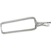 24-inch vise-grip clamp with wide jaw opening and adjustable screw for consistent pressure retention during repetitive tasks